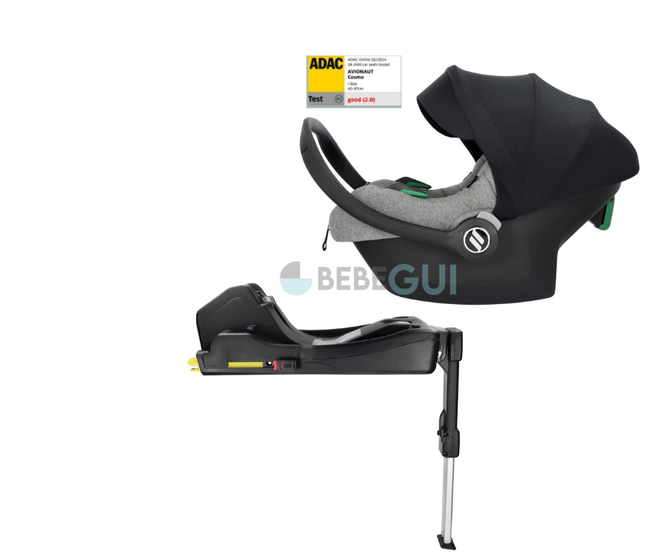 Avionaut - COSMO SMART 2.0  - Grey + Avionaut - Base isofix DOCK 2