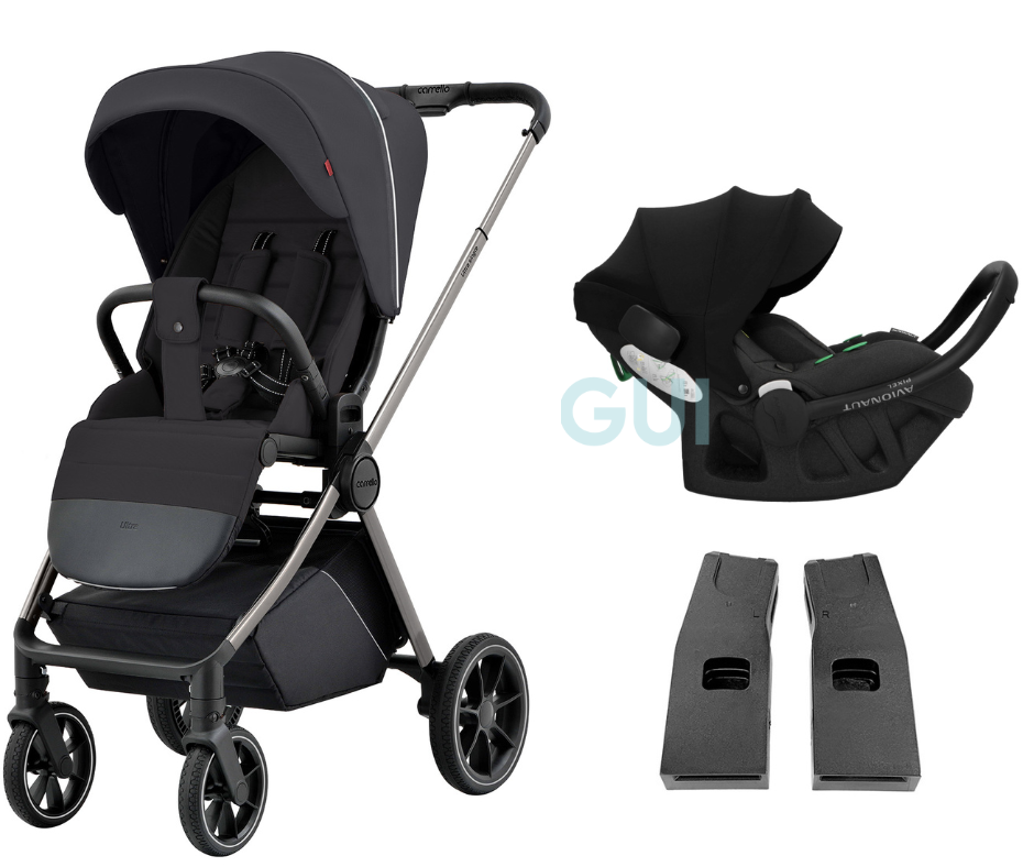Cart - ULTRA 5525 - Matte Grey + Avionaut - PIXEL PRO 2.0 C - Black + Adapters