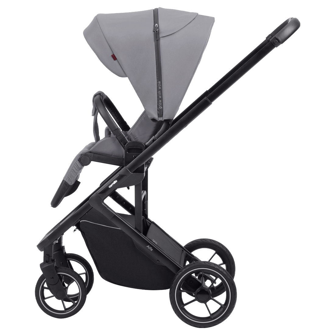 Carrello - ALFA (2024) - Rouge Pink - Bebegui - Cadeiras Auto e Carrinhos