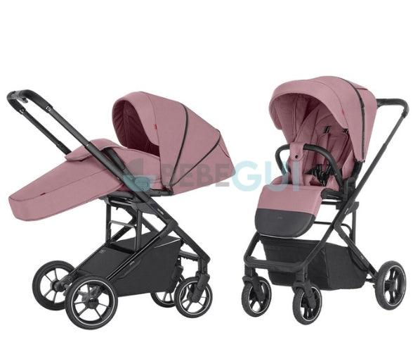 Carrello - ALFA - Rouge Pink + Joie i SNUG 2 - Coal + Adaptadores - Bebegui - Cadeiras Auto e Carrinhos