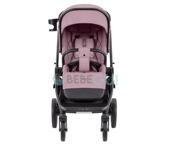 Carrello - OMEGA PLUS - Galaxy Pink + Joie i SNUG 2 - Coal + Adaptadores - Bebegui - Cadeiras Auto e Carrinhos