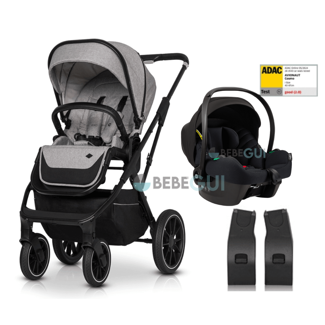 Cavoe - AXO COMFORT - Frost + Avionaut - COSMO Moon black + Adaptadores