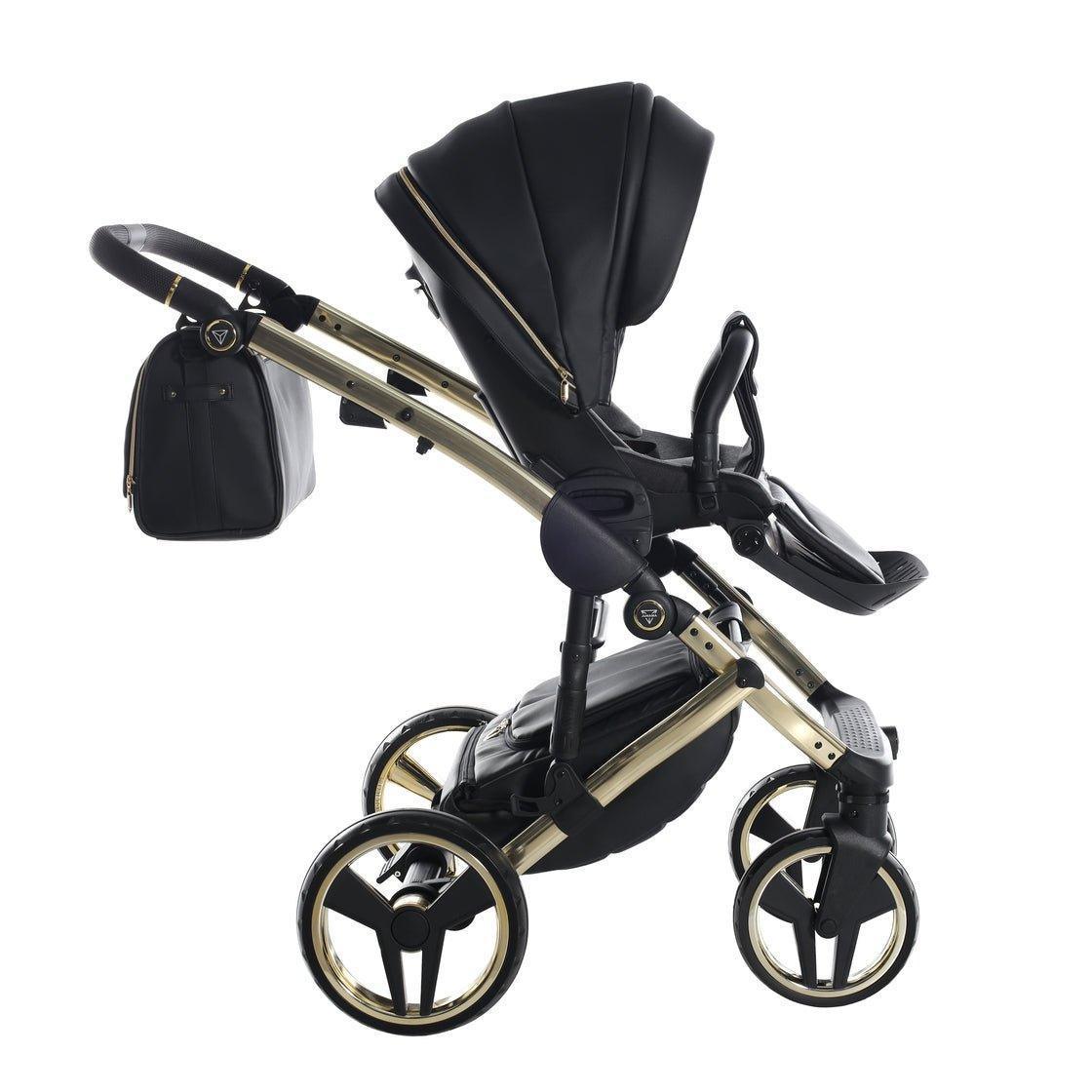 Junama - ENZO - Black/Gold 2x1 - Bebegui - Cadeiras Auto e Carrinhos
