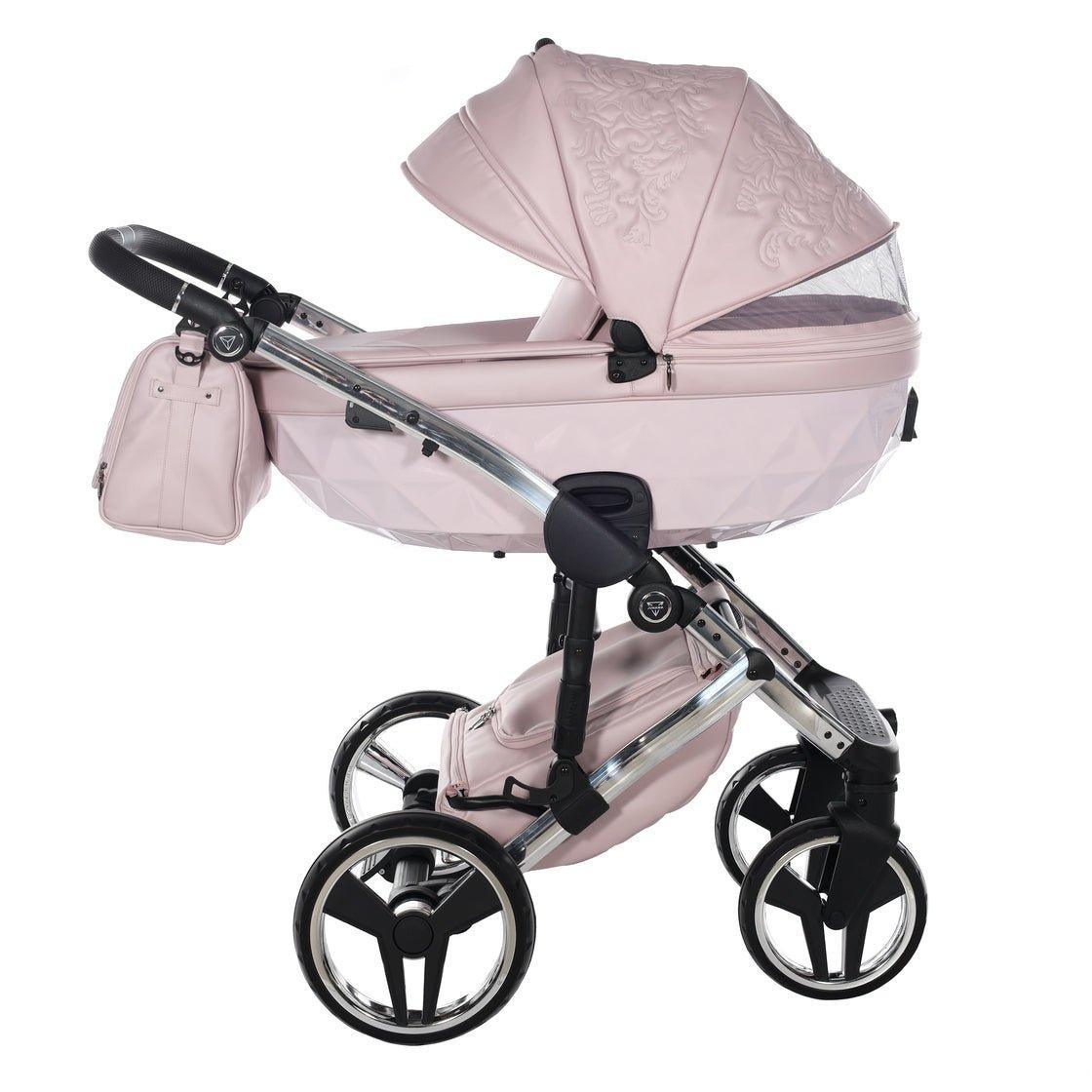 Junama - ENZO - Pink/Silver 2X1 - Bebegui - Cadeiras Auto e Carrinhos