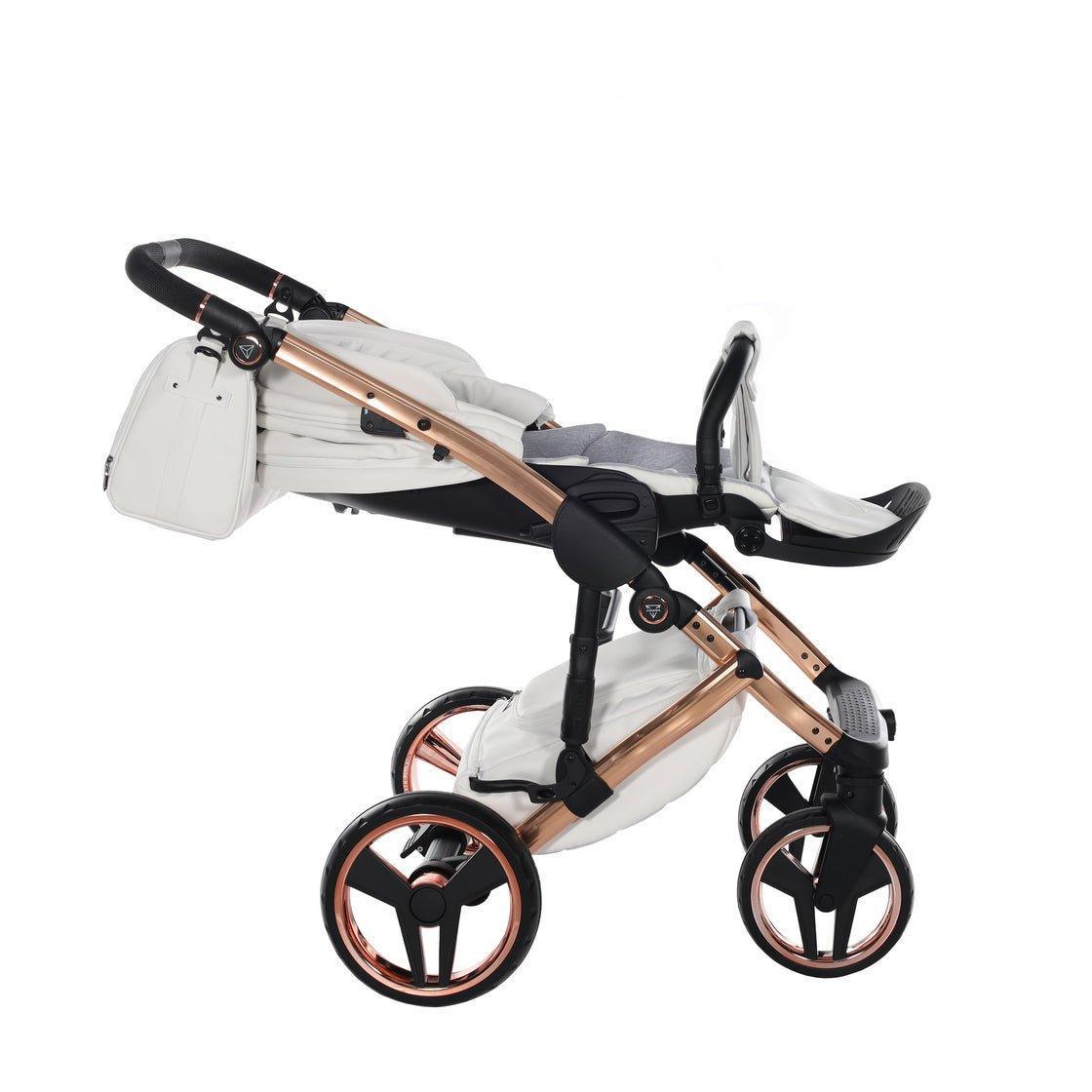 Junama - ENZO - White/Copper 2X1 - Bebegui - Cadeiras Auto e Carrinhos