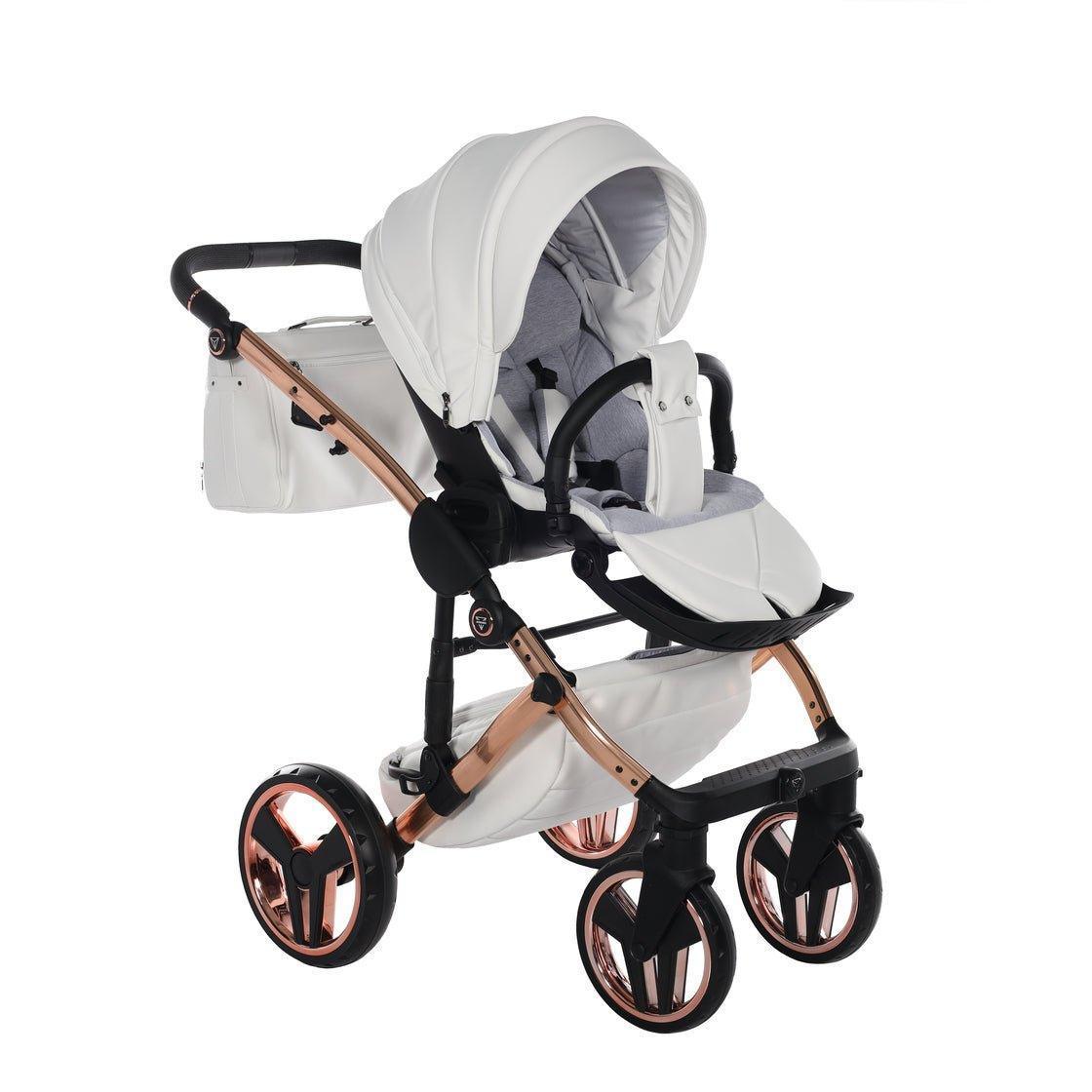Junama - ENZO - White/Copper 2X1 - Bebegui - Cadeiras Auto e Carrinhos