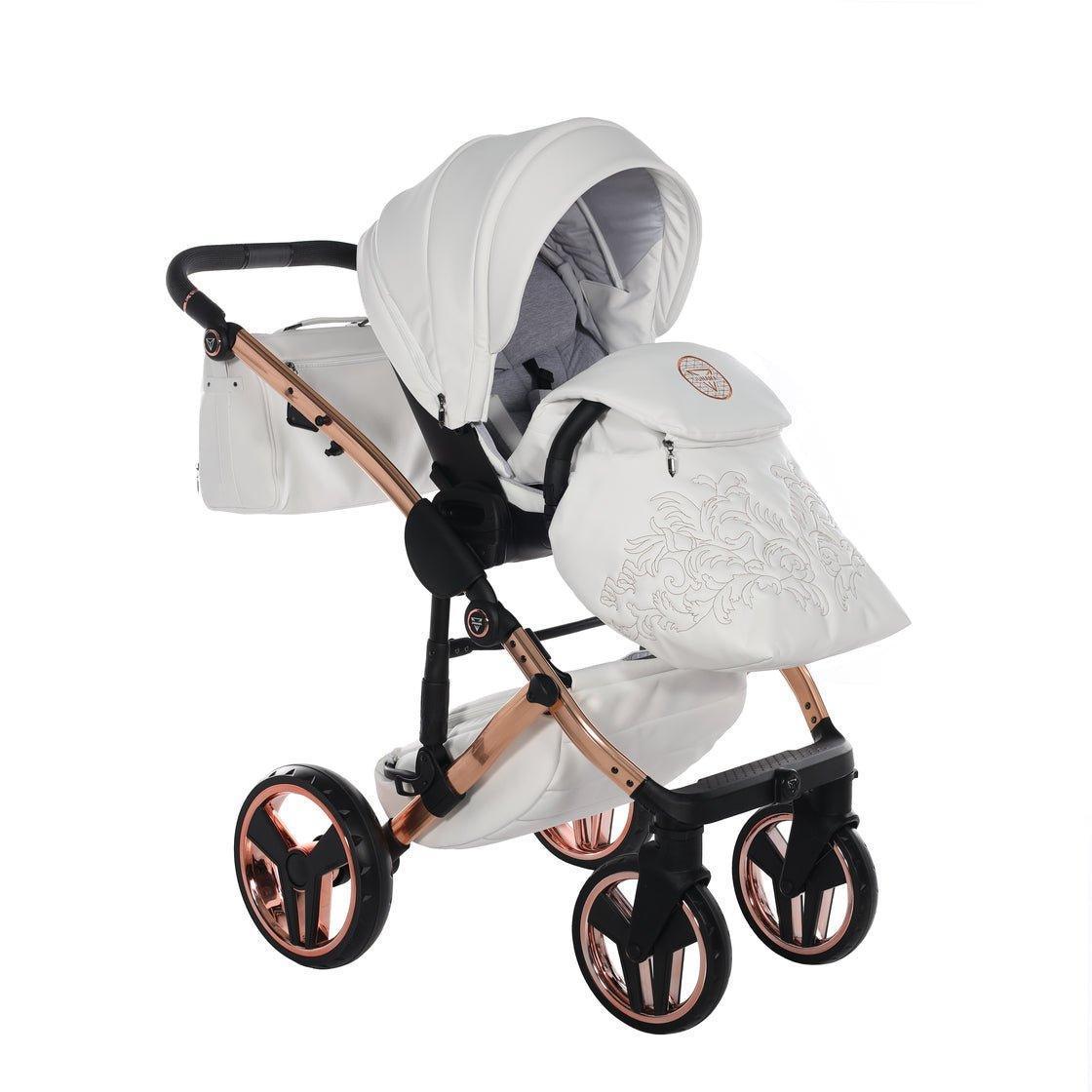 Junama - ENZO - White/Copper 2X1 - Bebegui - Cadeiras Auto e Carrinhos