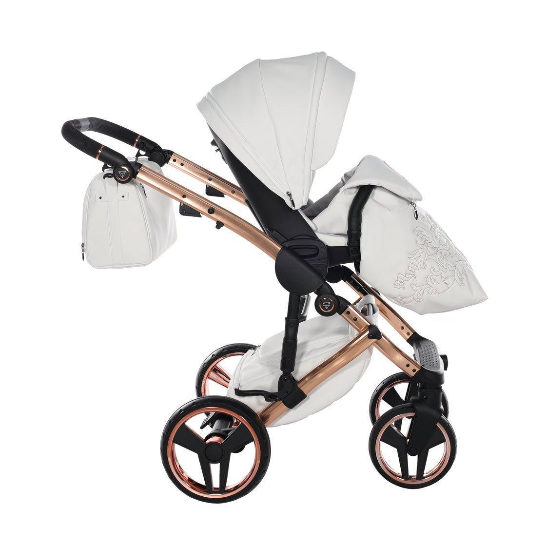 Junama - ENZO - White/Copper 2X1 - Bebegui - Cadeiras Auto e Carrinhos