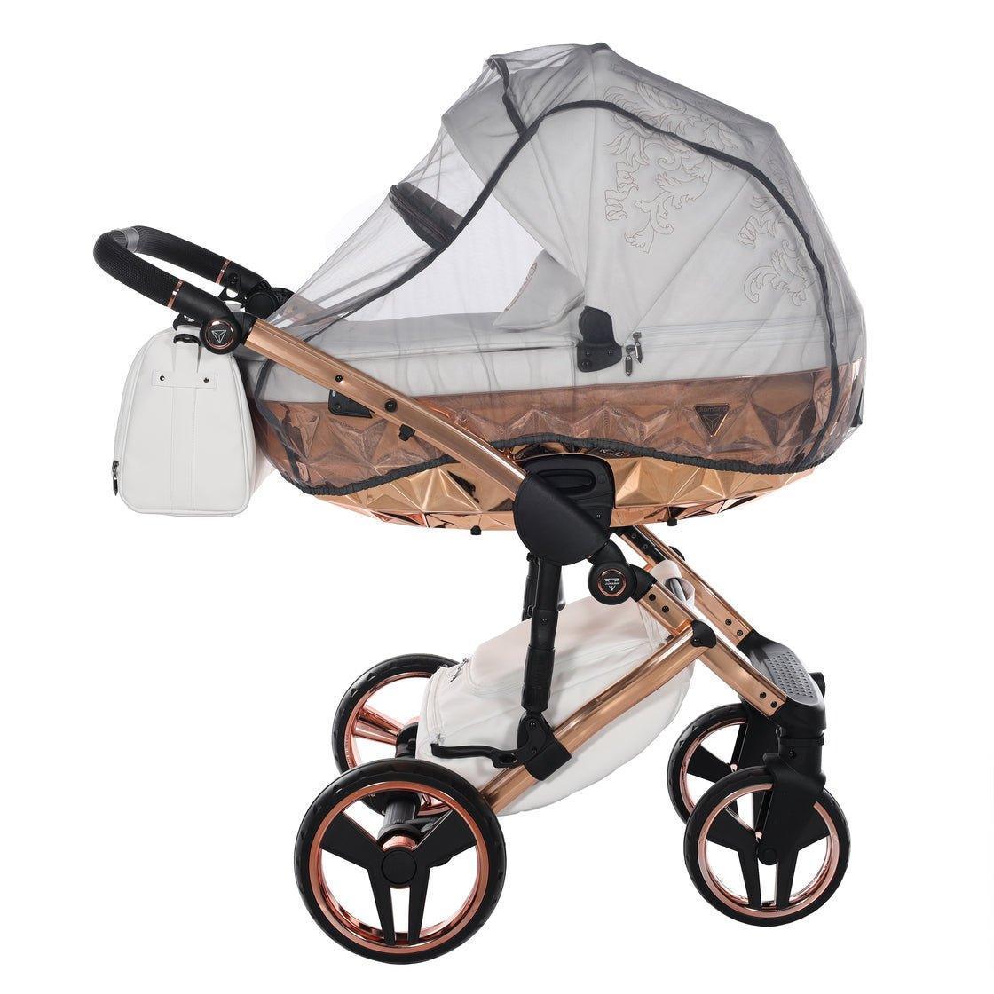 Junama - ENZO - White/Copper 2X1 - Bebegui - Cadeiras Auto e Carrinhos