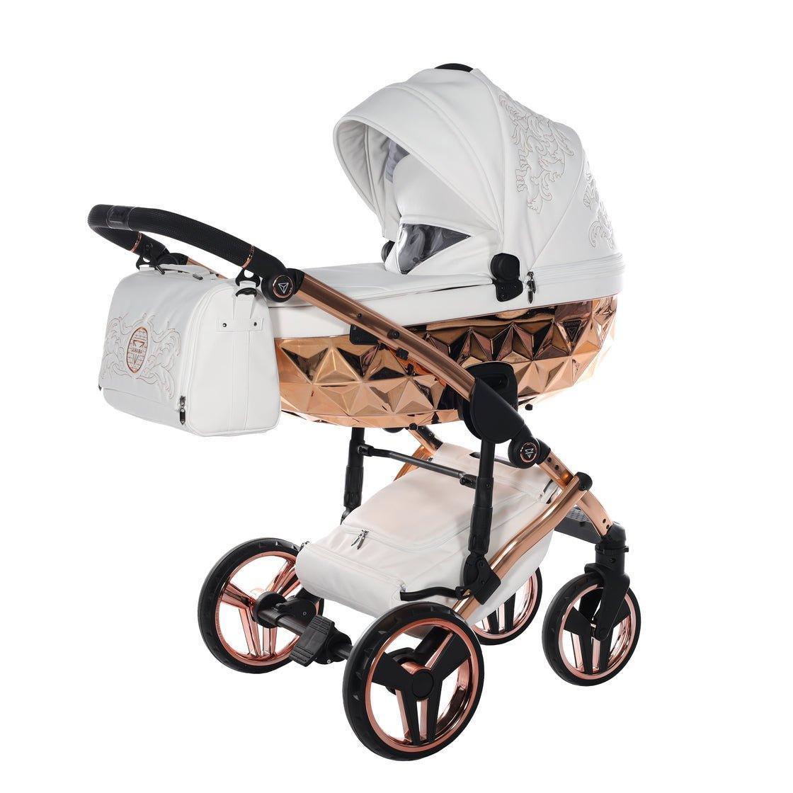 Junama - ENZO - White/Copper 2X1 - Bebegui - Cadeiras Auto e Carrinhos