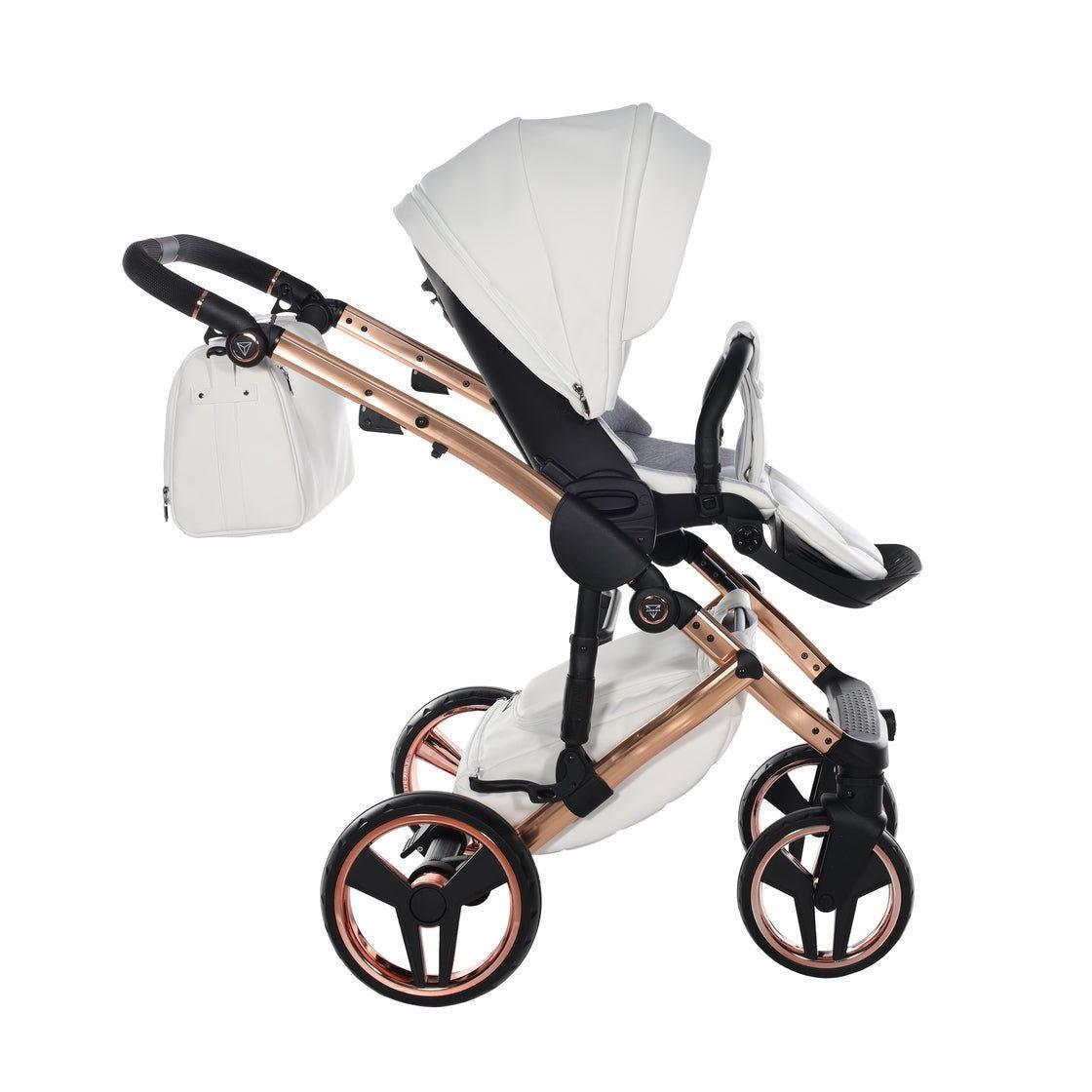 Junama - ENZO - White/Copper 2X1 - Bebegui - Cadeiras Auto e Carrinhos