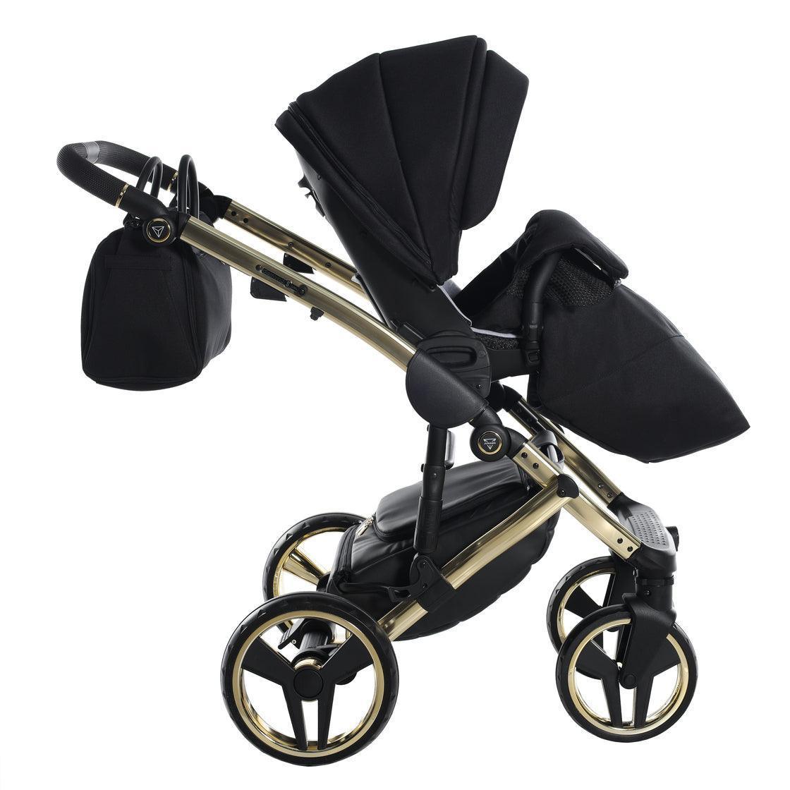 Junama - FLUO LINE MIRROR - Black/Gold 2x1 - Bebegui - Cadeiras Auto e Carrinhos