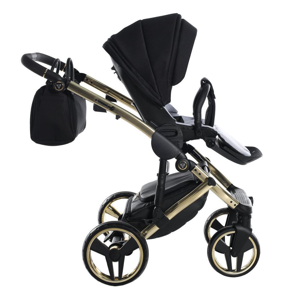 Junama - FLUO LINE MIRROR - Black/Gold 2x1 - Bebegui - Cadeiras Auto e Carrinhos