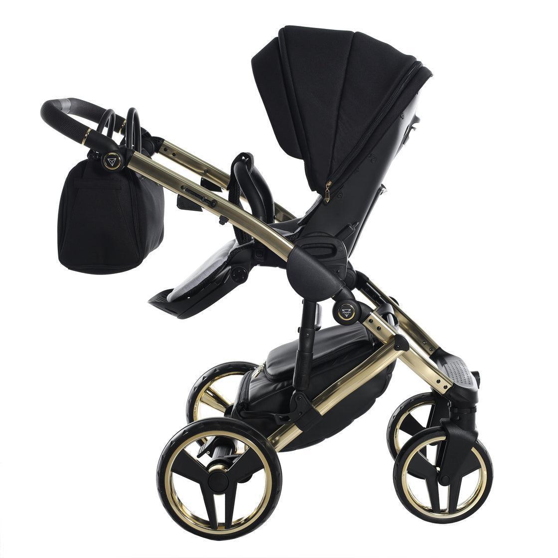 Junama - FLUO LINE MIRROR - Black/Gold 2x1 - Bebegui - Cadeiras Auto e Carrinhos