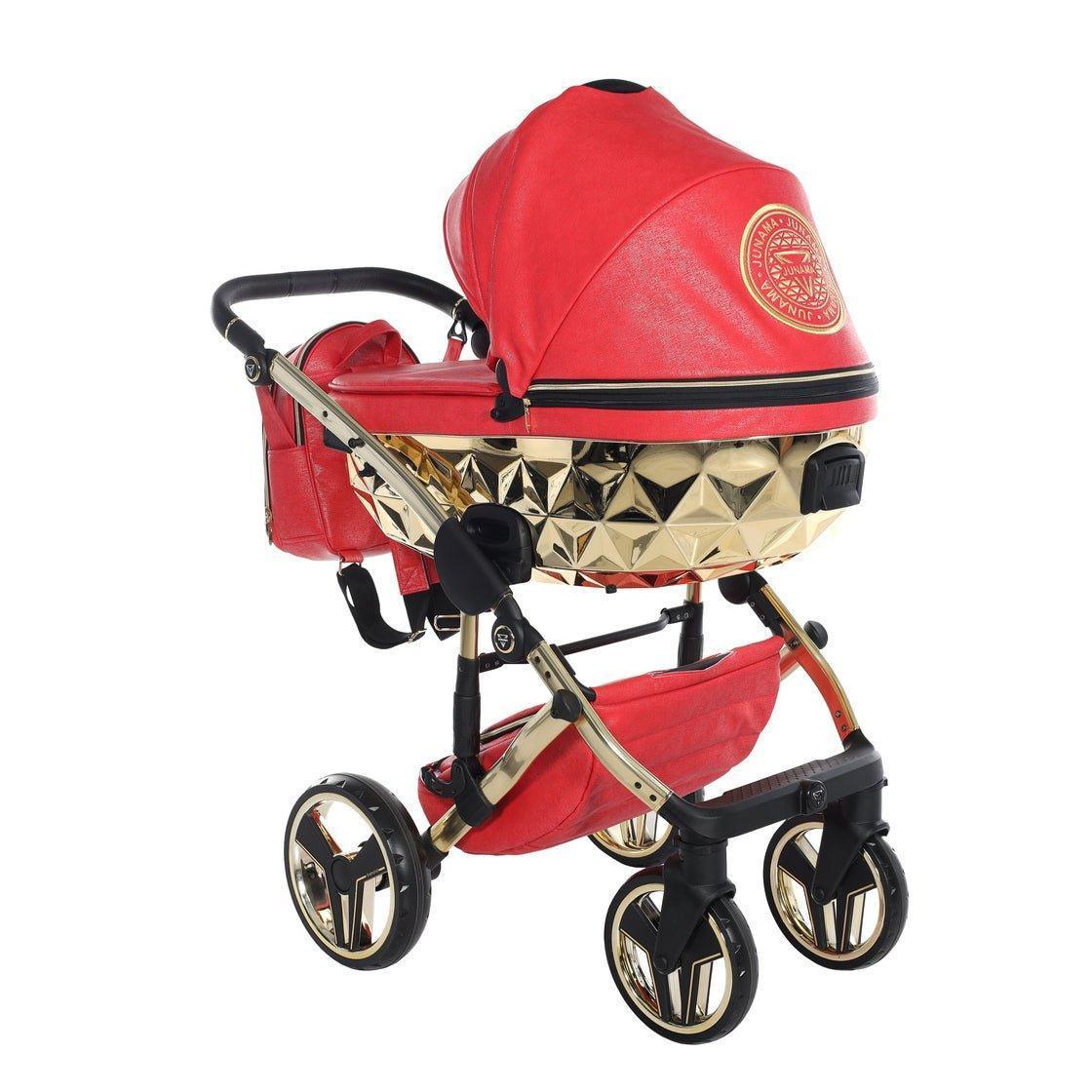 Junama - HAND CRAFT FERO - Red/Gold 2X1 - Bebegui - Cadeiras Auto e Carrinhos