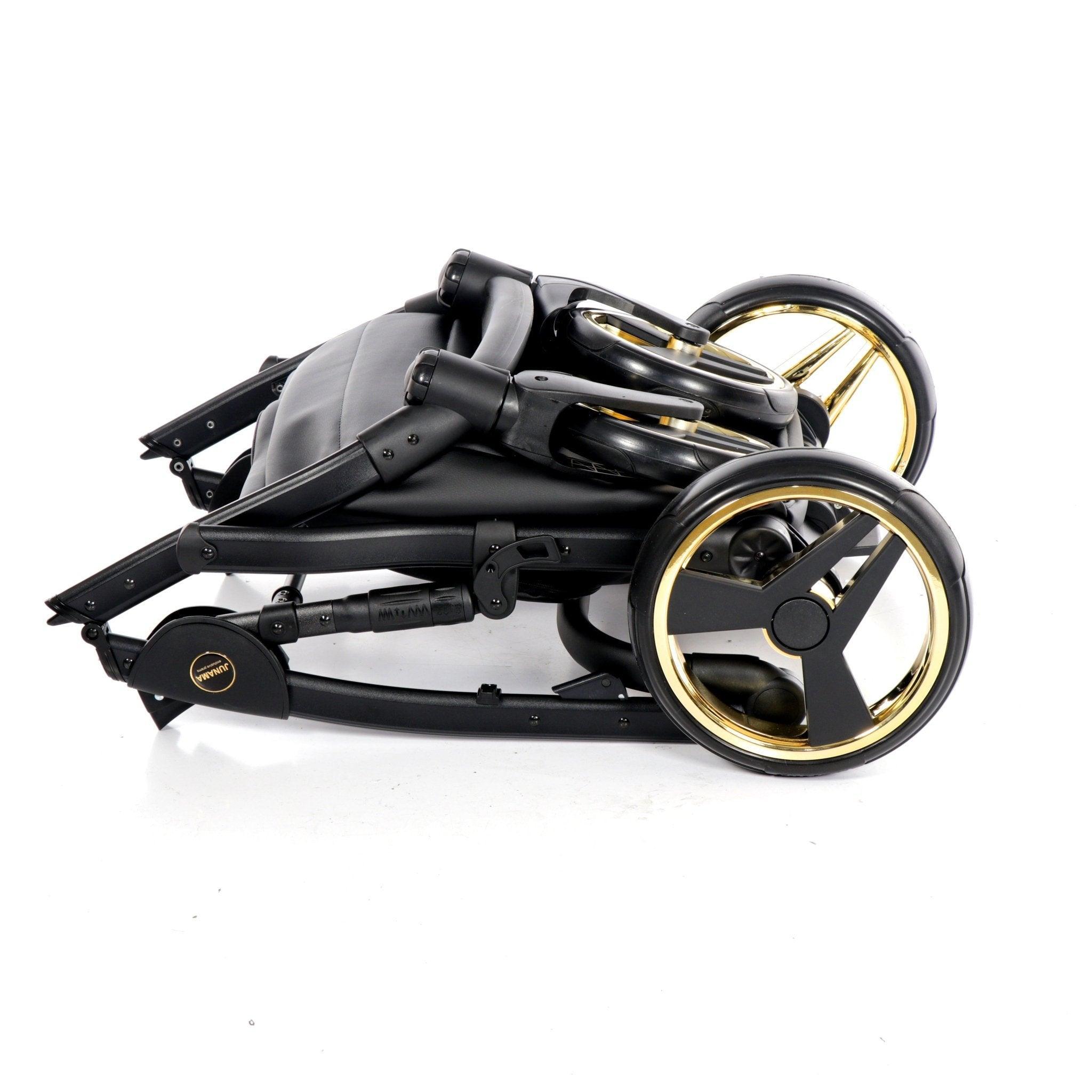 Junama - MIRROR - Black/Gold 2x1 - Bebegui - Cadeiras Auto e Carrinhos