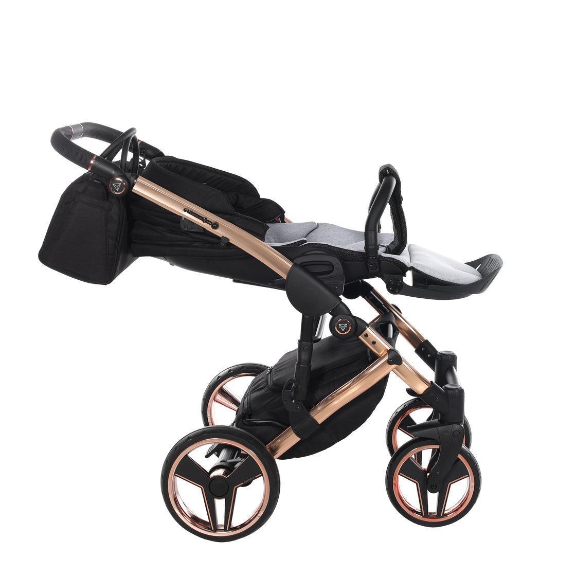 Junama - S-LINE - Black/Rose Gold - Bebegui - Cadeiras Auto e Carrinhos