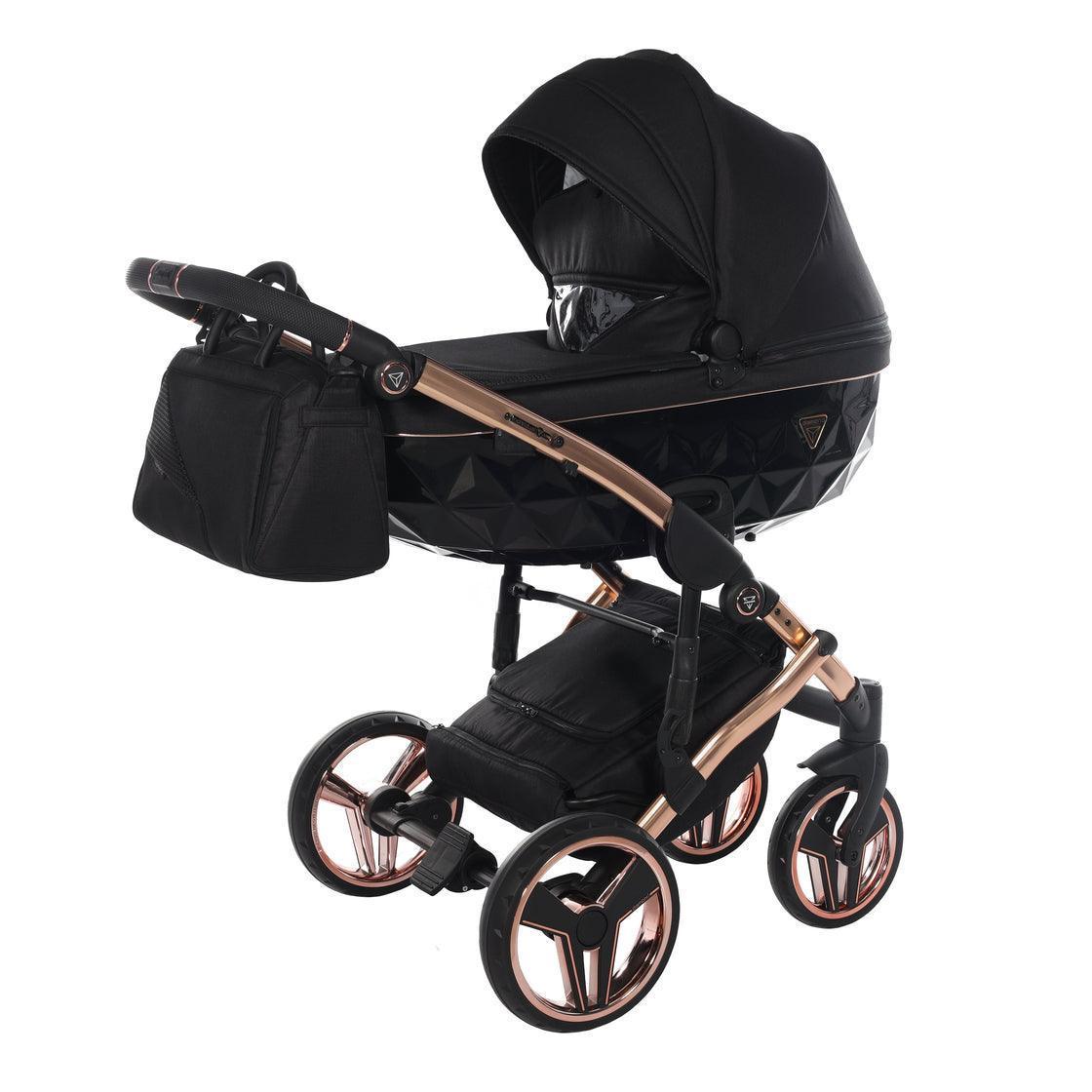 Junama - S-LINE - Black/Rose Gold 2x1 - Bebegui - Cadeiras Auto e Carrinhos