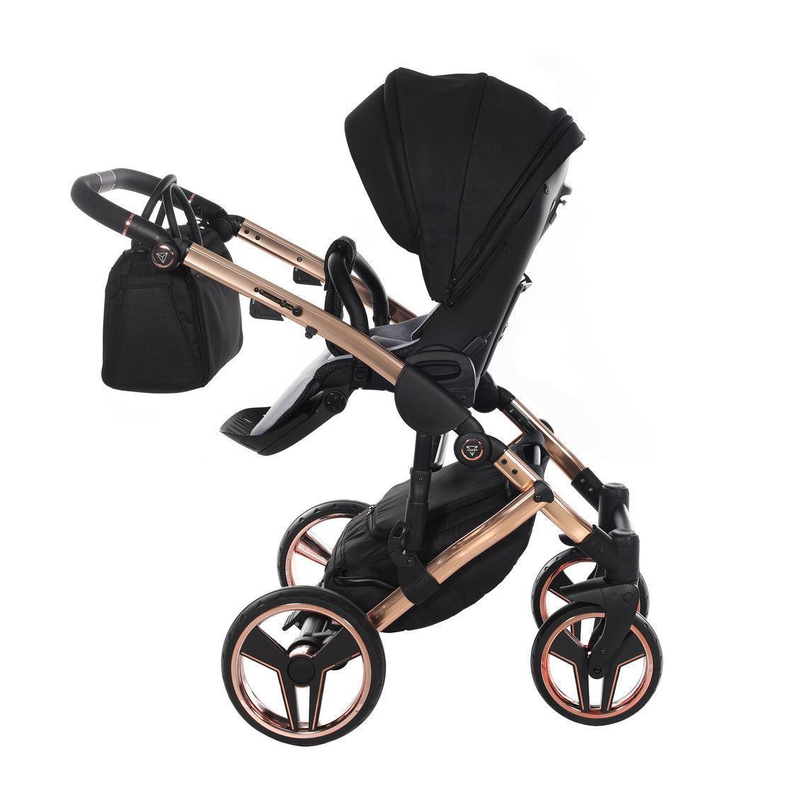 Junama - S-LINE - Black/Rose Gold - Bebegui - Cadeiras Auto e Carrinhos