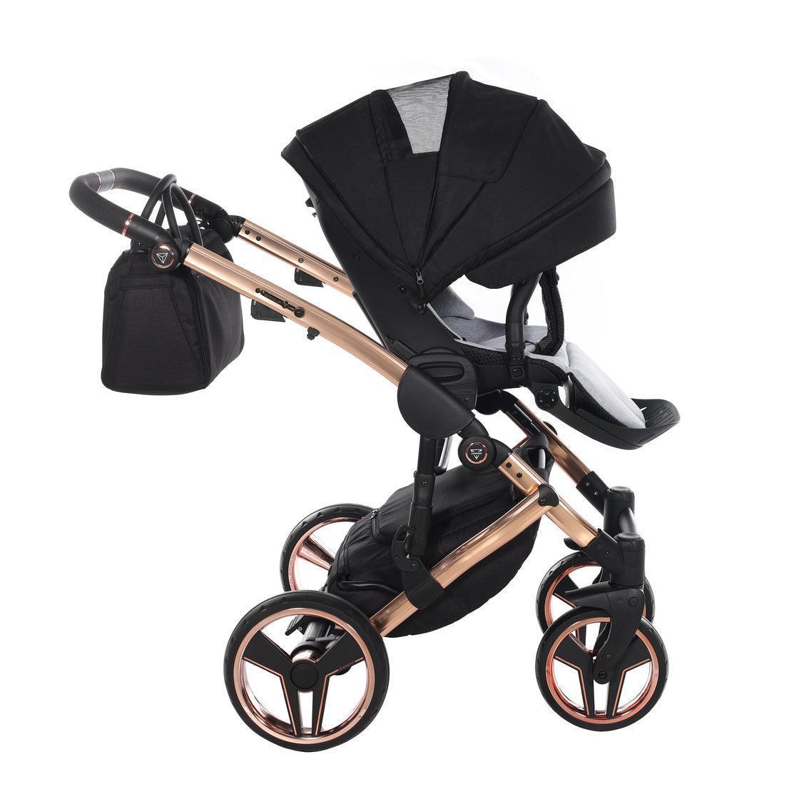 Junama - S-LINE - Black/Rose Gold - Bebegui - Cadeiras Auto e Carrinhos
