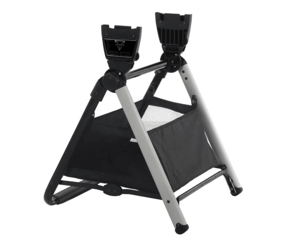 Junama - Suporte multifuncional com cesto - Grigio Satin - Bebegui - Cadeiras Auto e Carrinhos