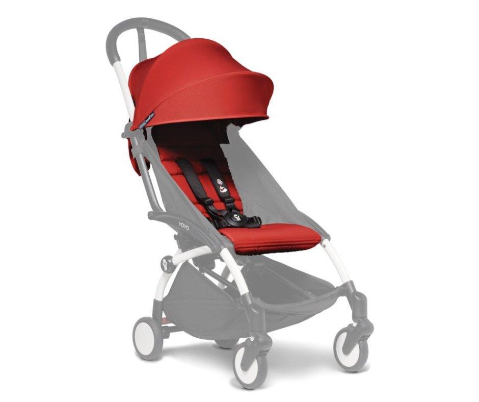 Babyzen Yoyo 6+ Color Pack - Red - Bebegui - Cadeiras Auto e Carrinhos