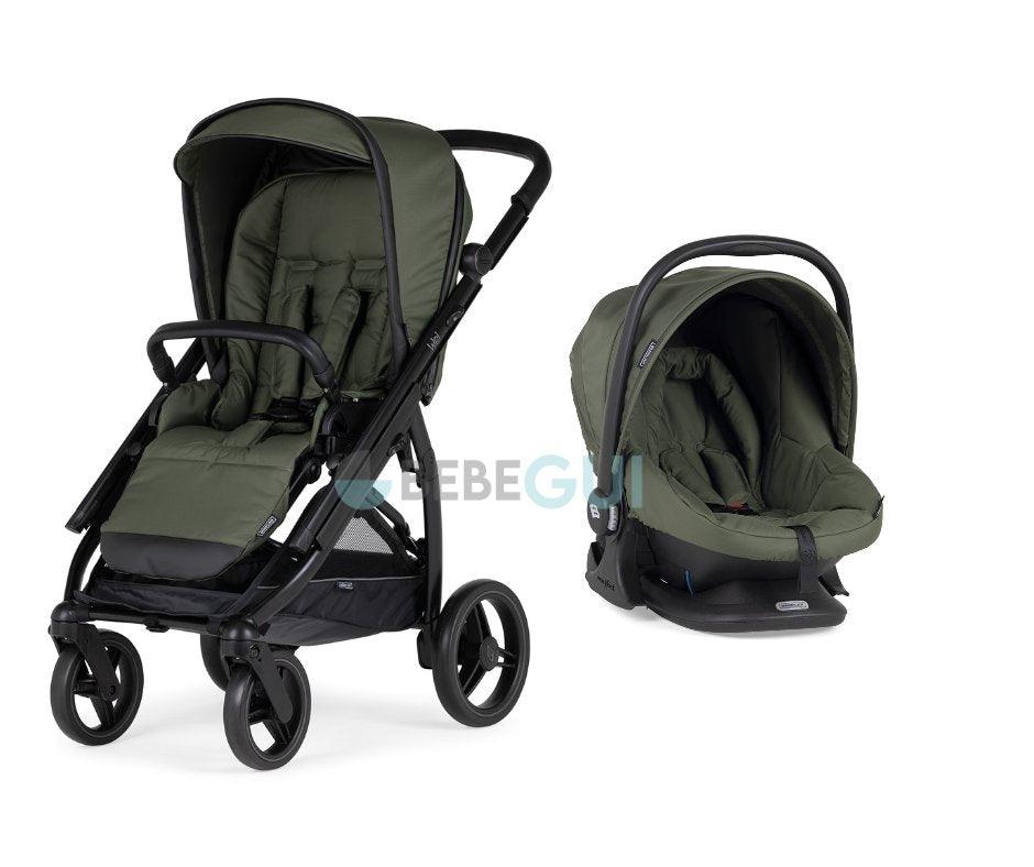 Bébécar - Wey - Black/Green + Easymaxi Basic - Green - Bebegui - Cadeiras Auto e Carrinhos