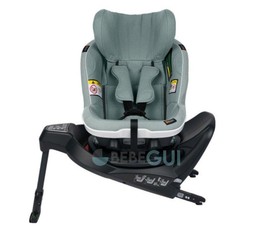 Besafe iZi Turn B i-Size - Sea Green Mélange - Bebegui - Cadeiras Auto e Carrinhos