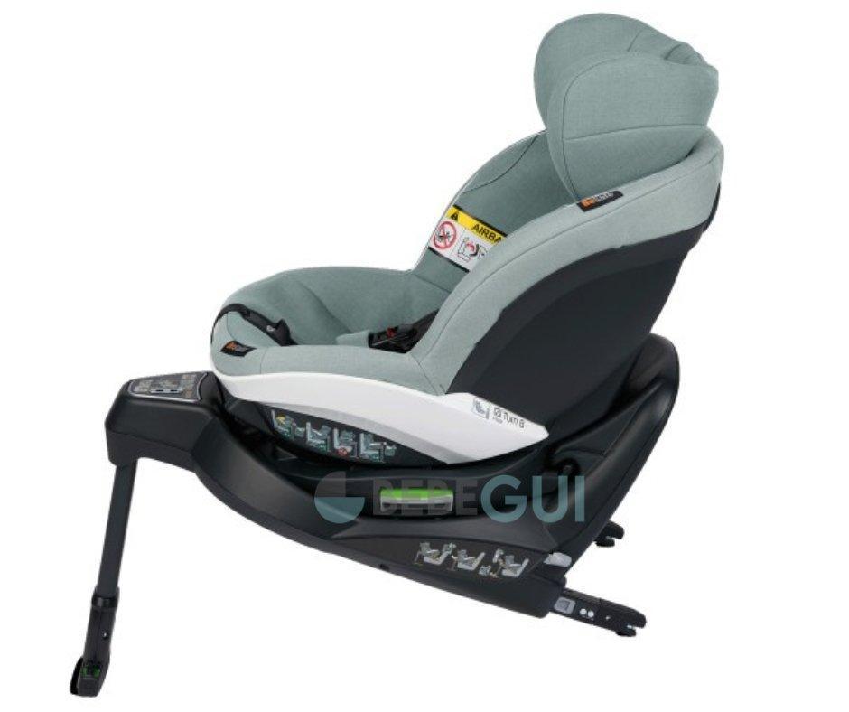 Besafe iZi Turn B i-Size - Sea Green Mélange - Bebegui - Cadeiras Auto e Carrinhos
