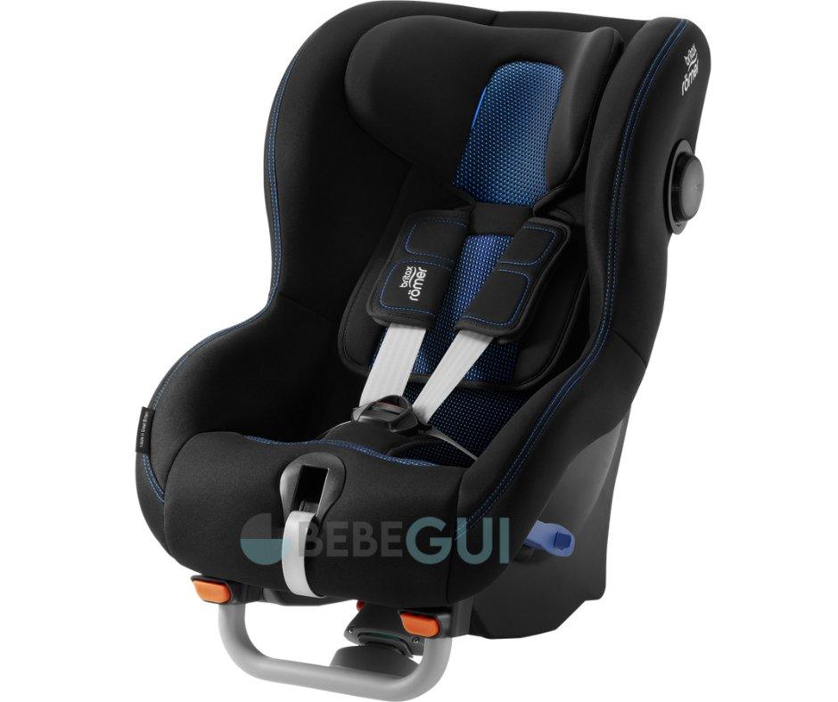 Britax Römer - MAX WAY PLUS - Cool Flow - Black/Blue - Bebegui - Cadeiras Auto e Carrinhos