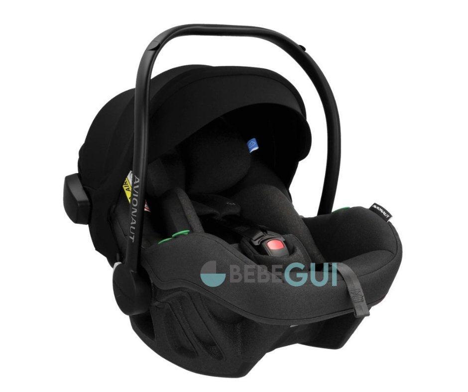 Bumprider - CONNECT 3 - Black/Black + Avionaut - PIXEL PRO 2.0C - Black + Adaptadores - Bebegui - Cadeiras Auto e Carrinhos