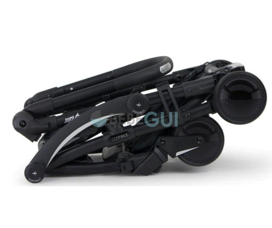 Bumprider - CONNECT 3 - Black/Grey com Barrinha - Bebegui - Cadeiras Auto e Carrinhos
