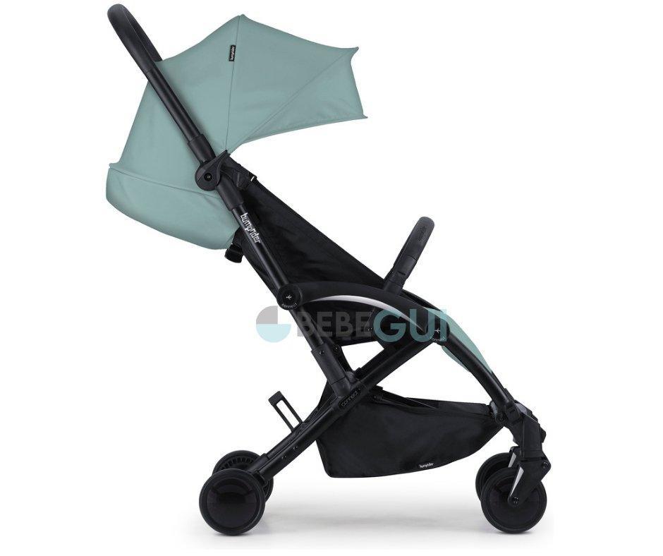Bumprider - CONNECT 3 - Black/Teal + Alcofa - Black - Bebegui - Cadeiras Auto e Carrinhos