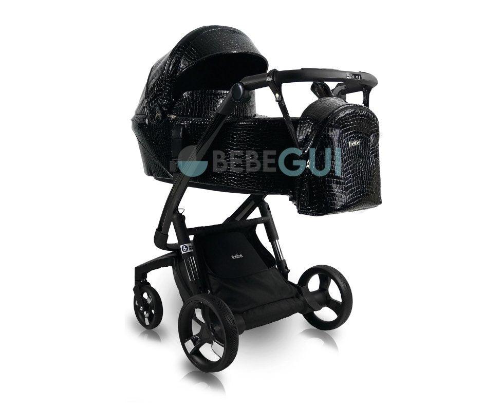 iBebe i-Stop Croco IS26 Gloss/Black + Cybex iCloud z -Deep Black +Adaptadores - Bebegui - Cadeiras Auto e Carrinhos