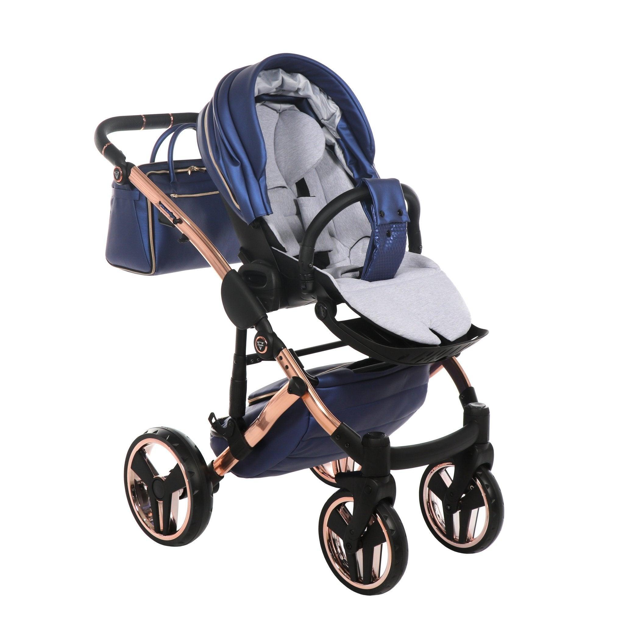 Junama - Fluo Line -Blue/Rose Gold 2x1 - Bebegui - Cadeiras Auto e Carrinhos