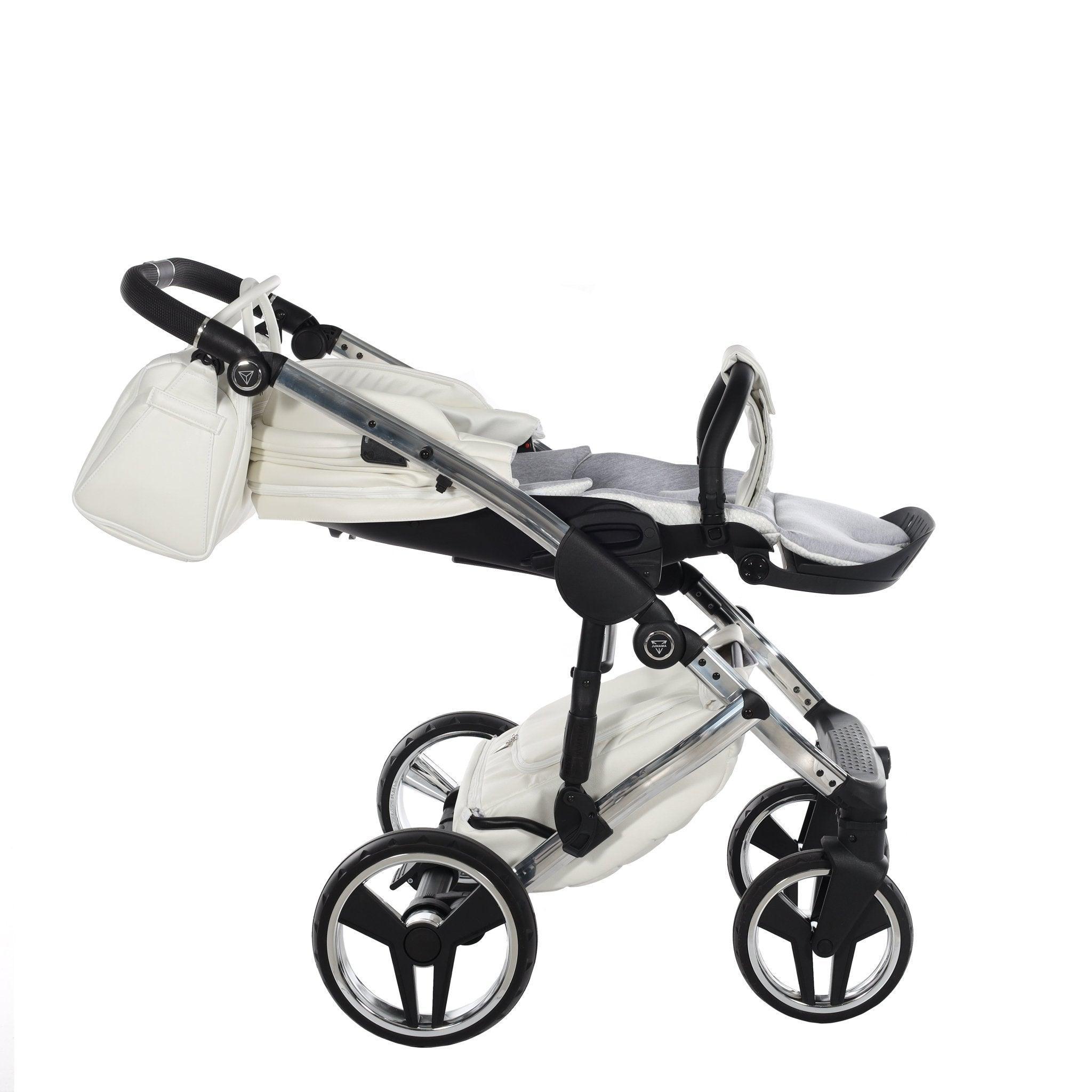 Junama - Fluo Line Mirror - White/Silver 2x1 - Bebegui - Cadeiras Auto e Carrinhos