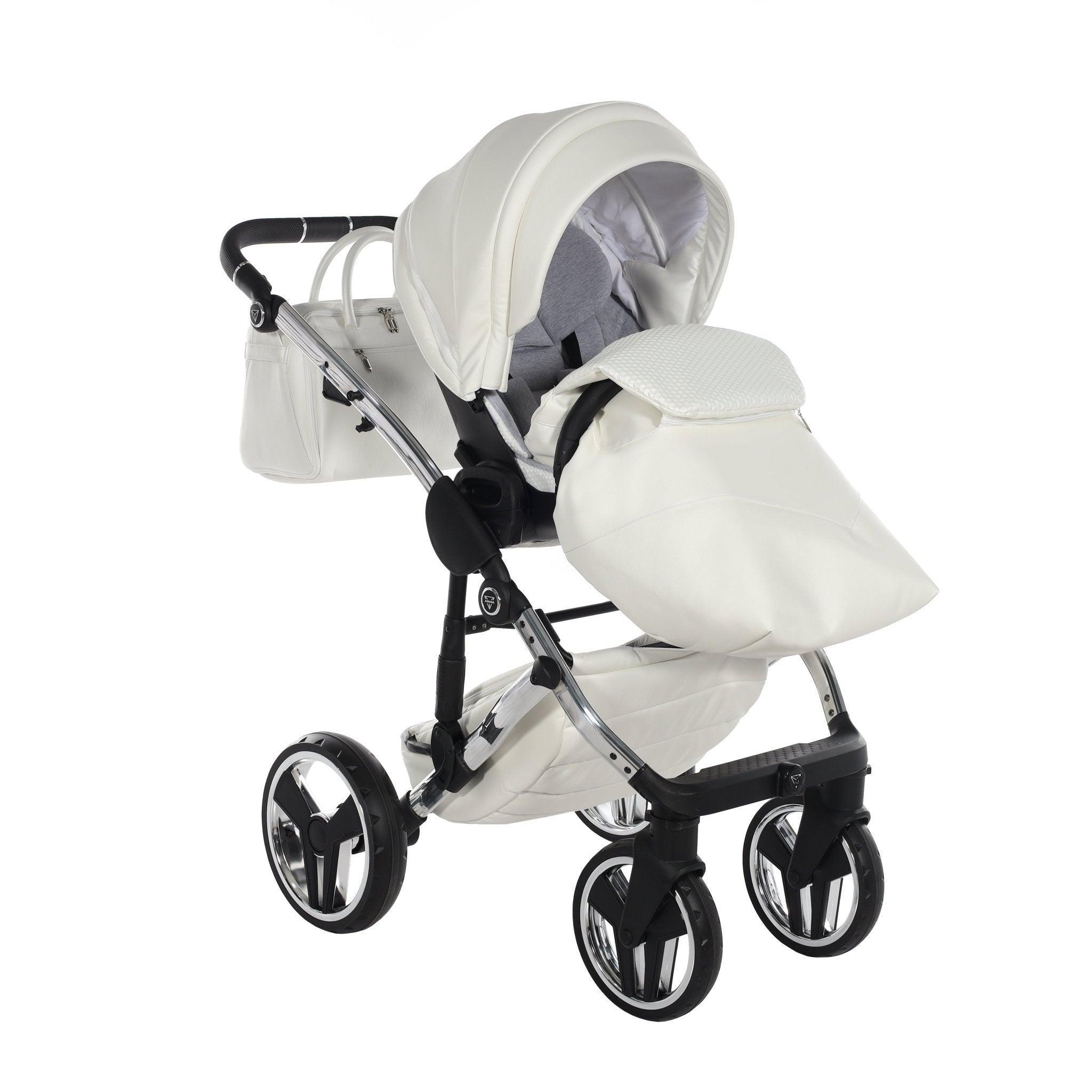 Junama - Fluo Line Mirror - White/Silver 2x1 - Bebegui - Cadeiras Auto e Carrinhos