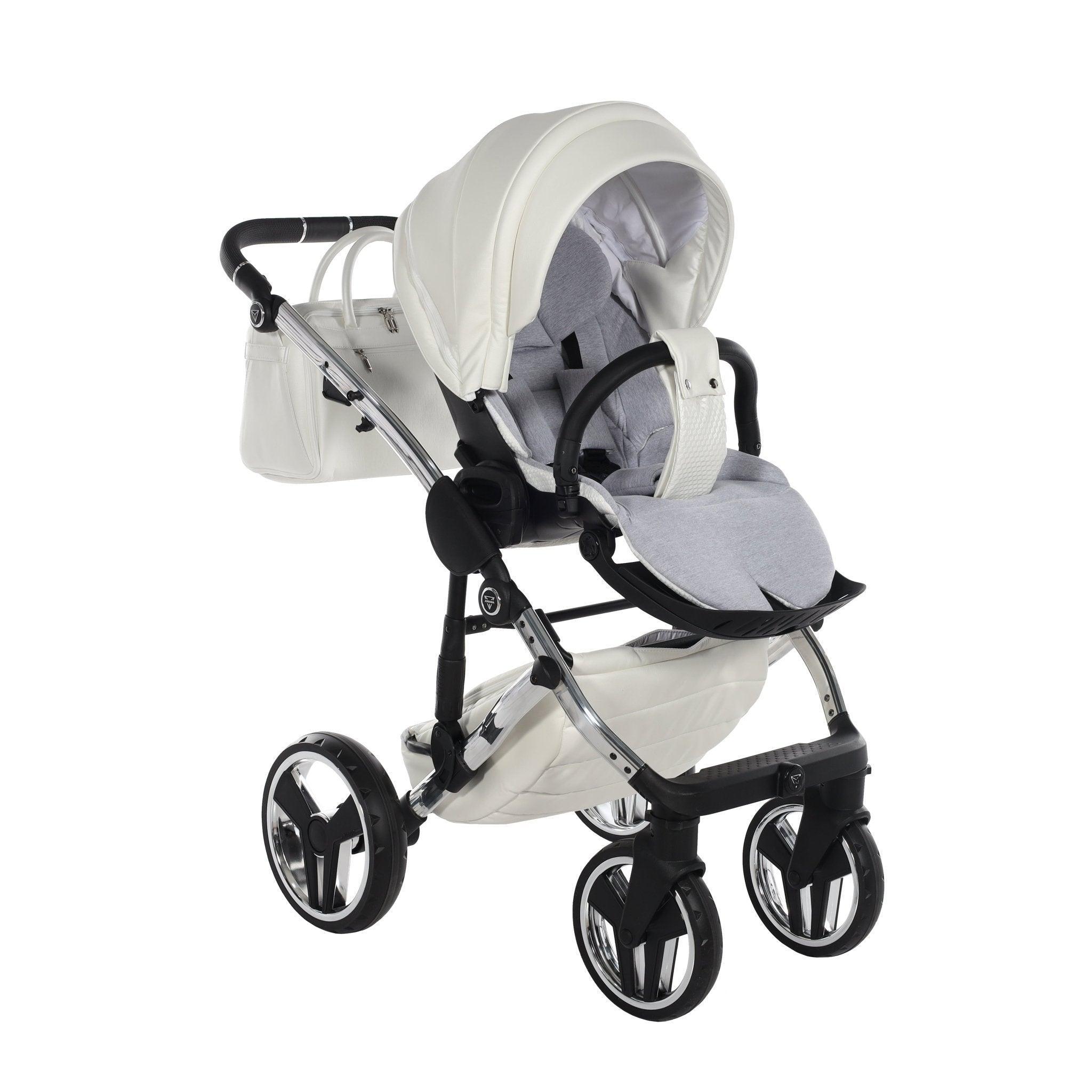 Junama - Fluo Line Mirror - White/Silver 2x1 - Bebegui - Cadeiras Auto e Carrinhos