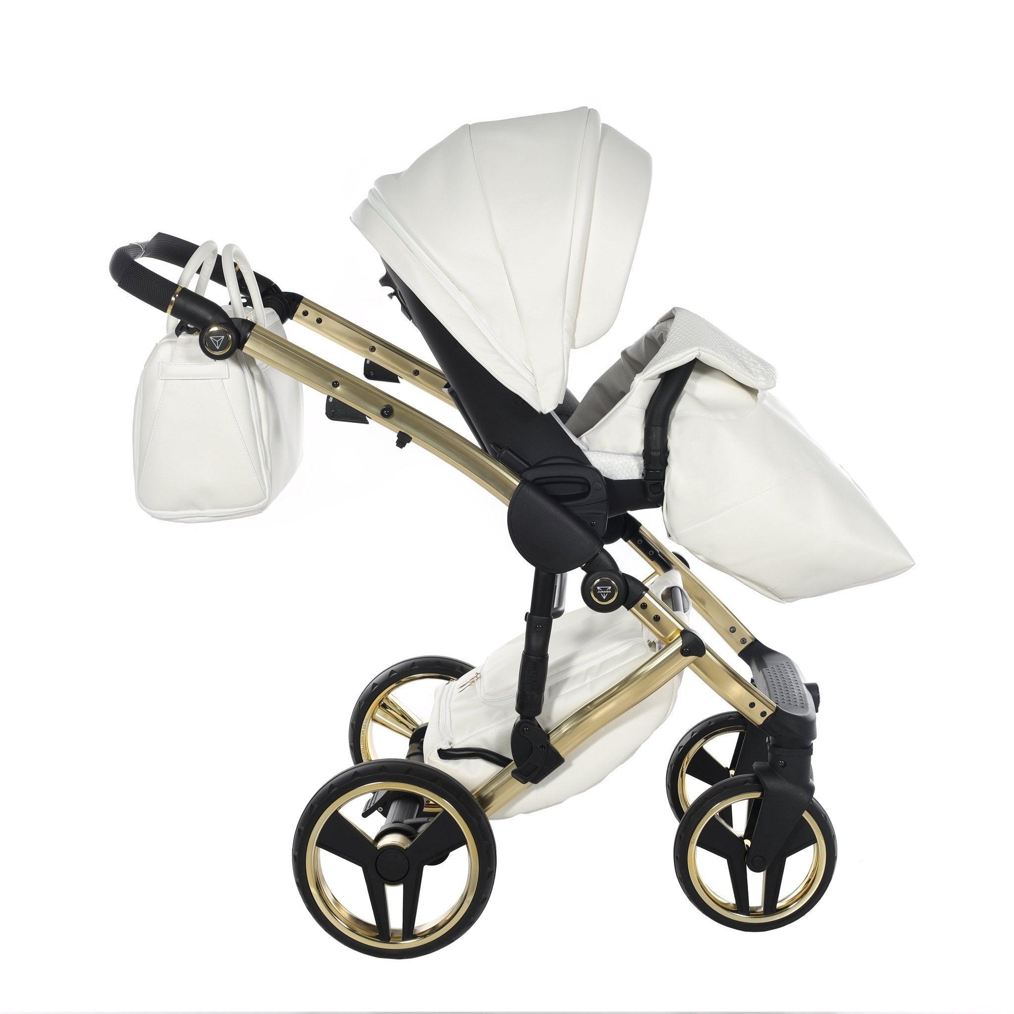 Junama - Fluo Line - White/Gold 2x1 - Bebegui - Cadeiras Auto e Carrinhos