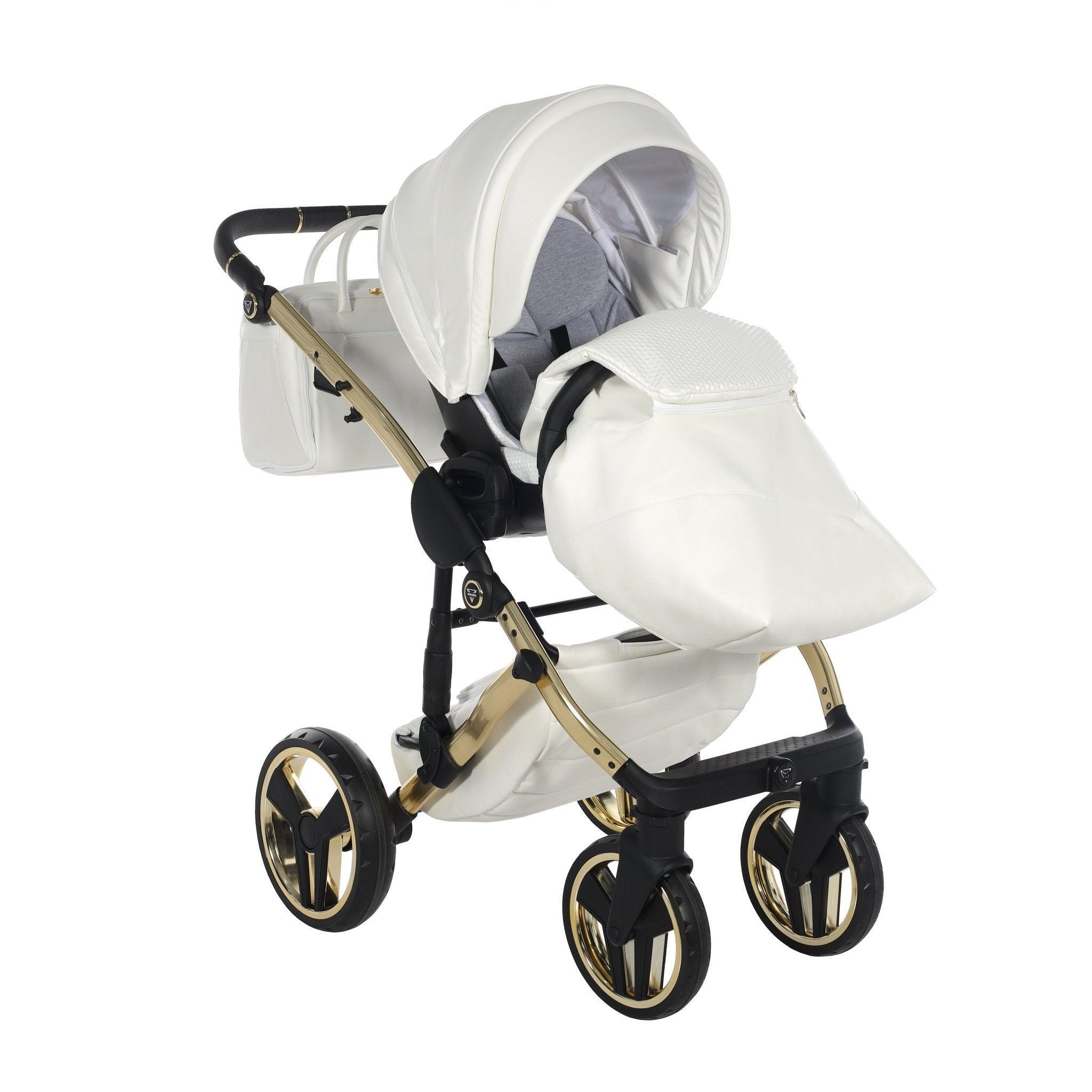 Junama - Fluo Line - White/Gold 2x1 - Bebegui - Cadeiras Auto e Carrinhos