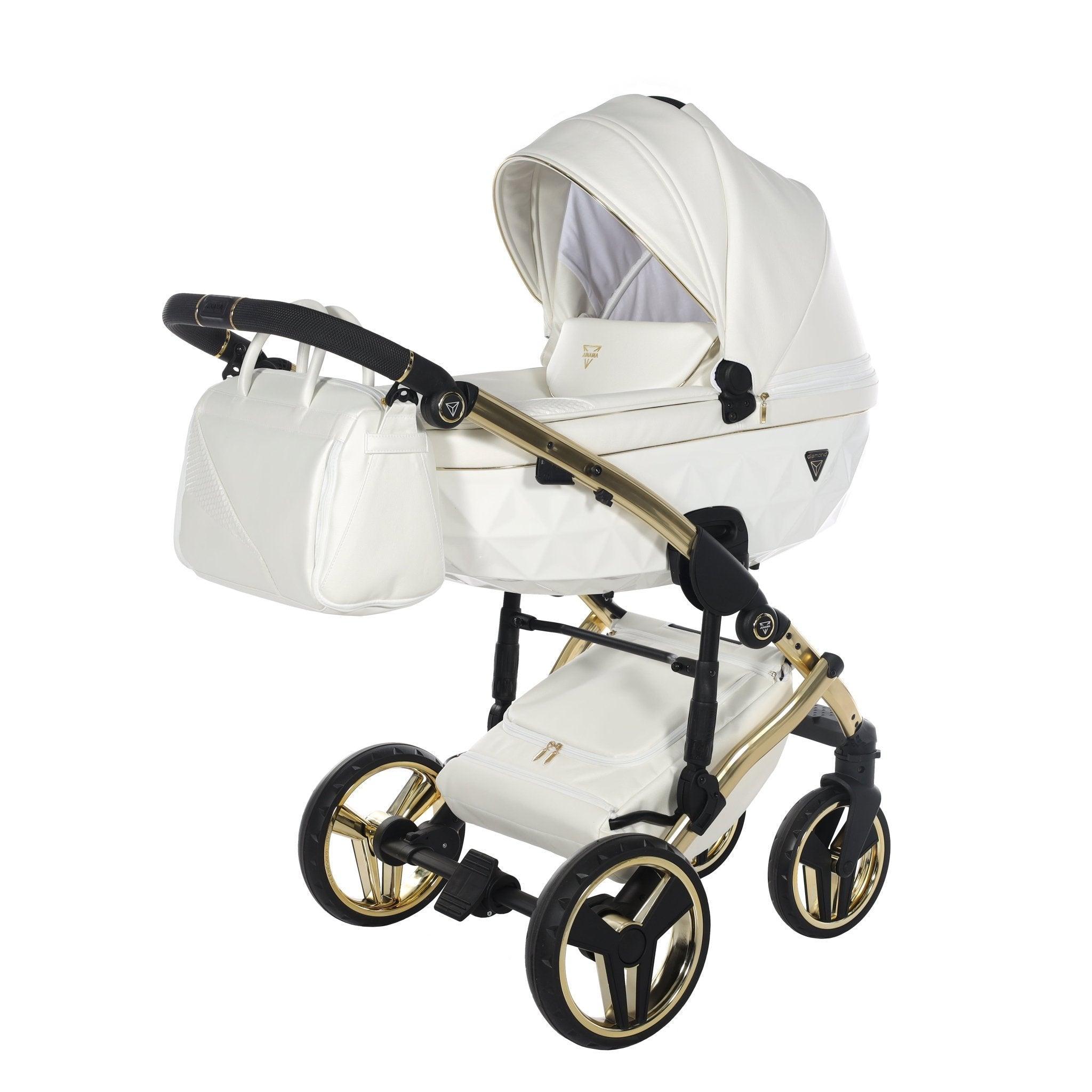 Junama - Fluo Line - White/Gold 2x1 - Bebegui - Cadeiras Auto e Carrinhos