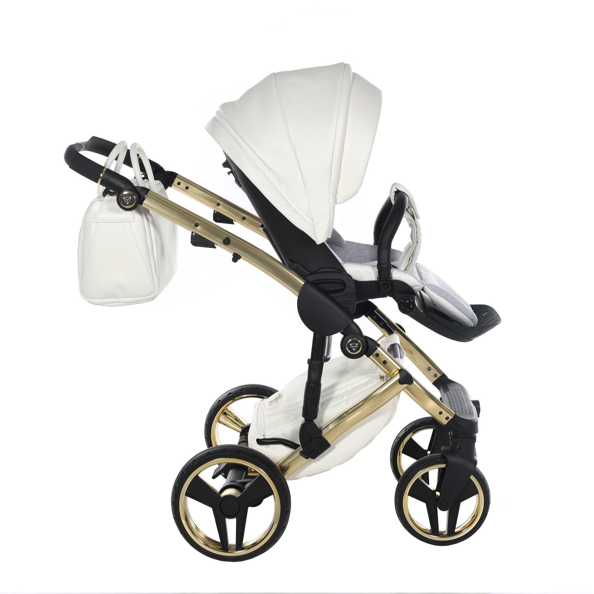 Junama - Fluo Line - White/Gold 2x1 - Bebegui - Cadeiras Auto e Carrinhos