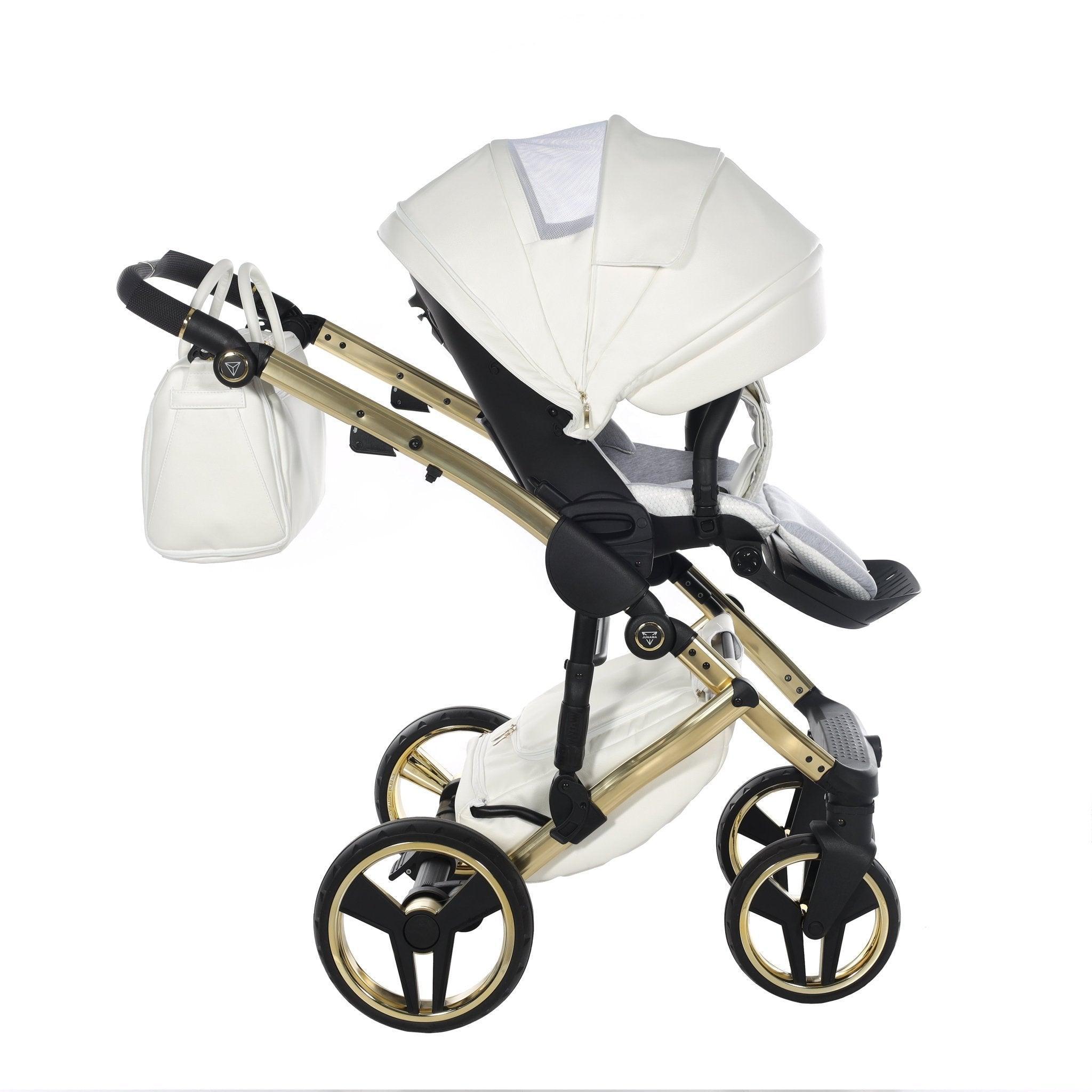 Junama - Fluo Line - White/Gold 2x1 - Bebegui - Cadeiras Auto e Carrinhos