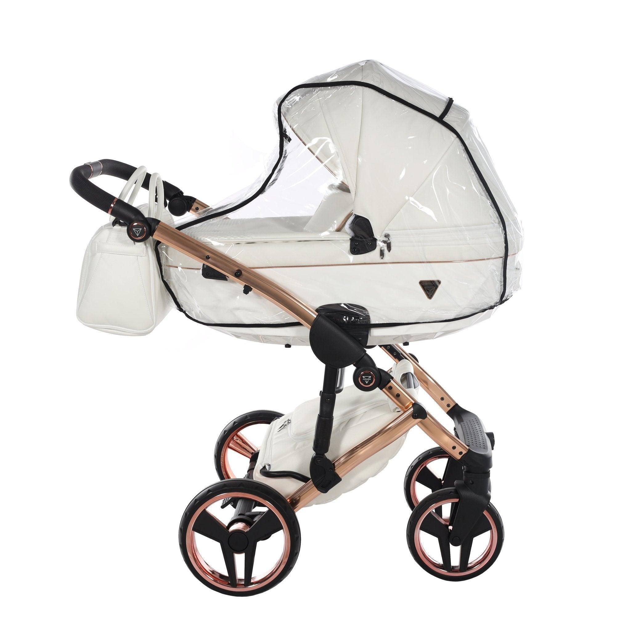 Junama - Fluo Line - White/Rose Gold 2x1 - Bebegui - Cadeiras Auto e Carrinhos