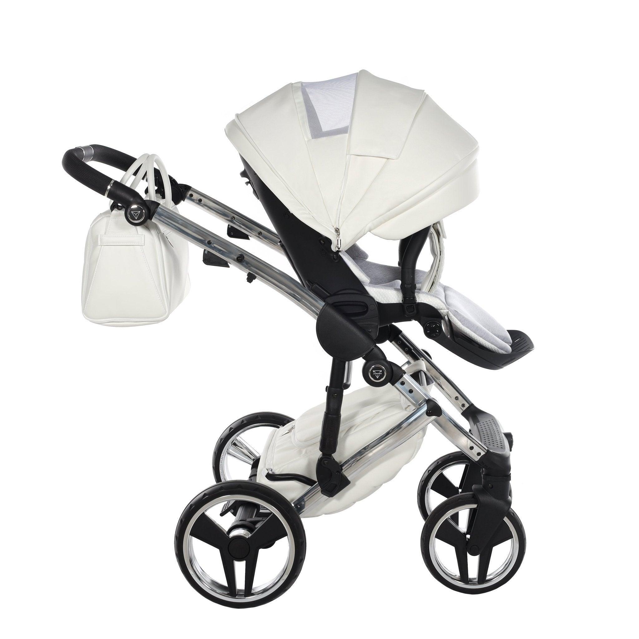 Junama - Fluo Line - White/Silver 2x1 - Bebegui - Cadeiras Auto e Carrinhos