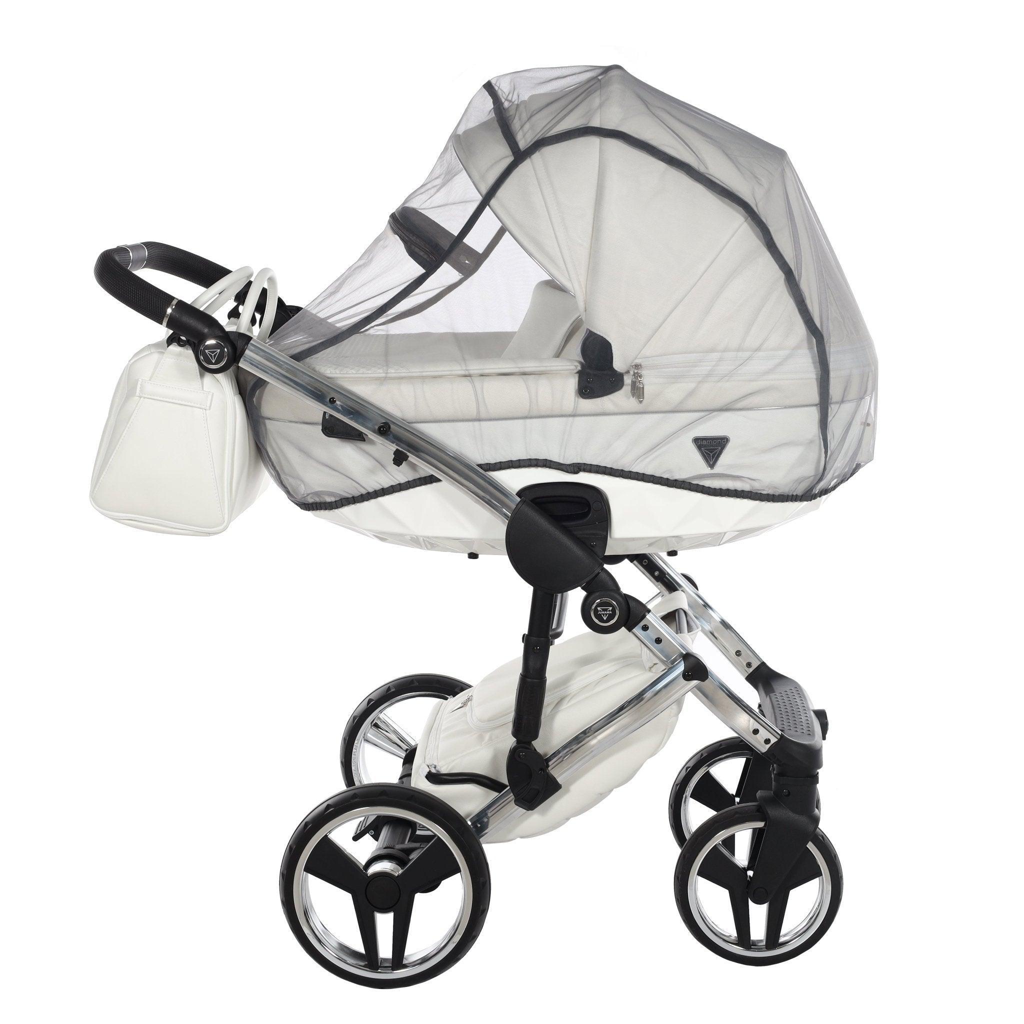 Junama - Fluo Line - White/Silver 2x1 - Bebegui - Cadeiras Auto e Carrinhos
