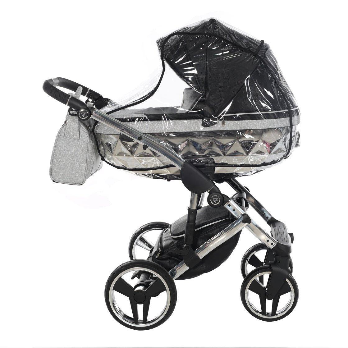 Junama - Hand Craft Glitter - Black/Silver 2x1 - Bebegui - Cadeiras Auto e Carrinhos