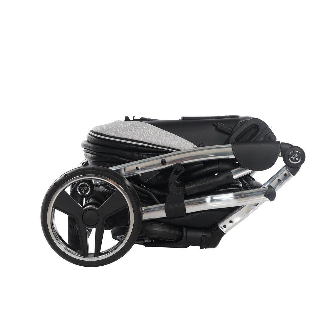 Junama - Hand Craft Glitter - Black/Silver 2x1 - Bebegui - Cadeiras Auto e Carrinhos