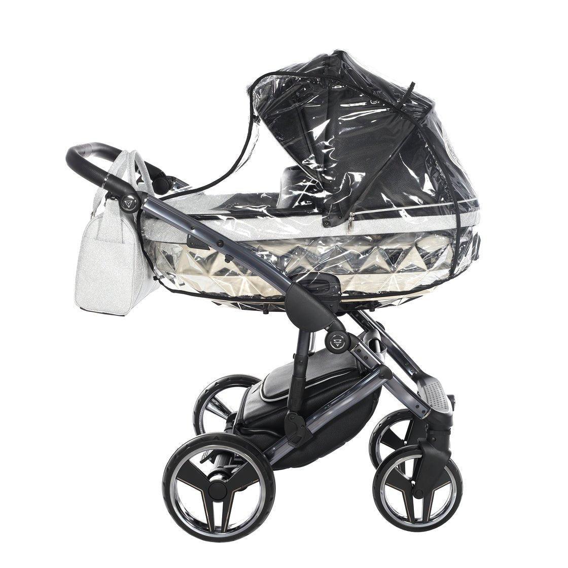 Junama - Hand Craft Glitter - Black/Silver - Bebegui - Cadeiras Auto e Carrinhos