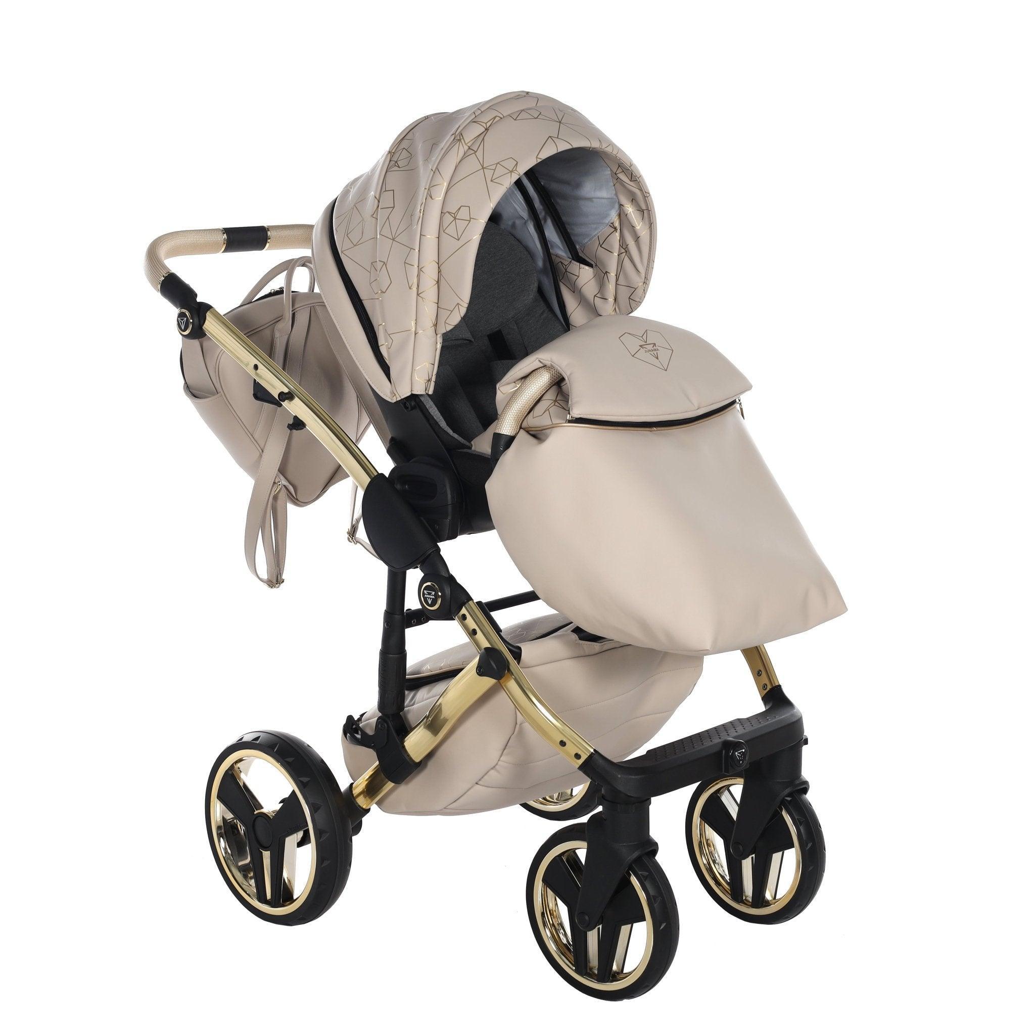Junama - Heart - Beige 2x1 - Bebegui - Cadeiras Auto e Carrinhos